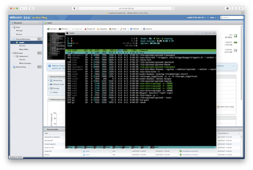 a pi virtualizing a pi